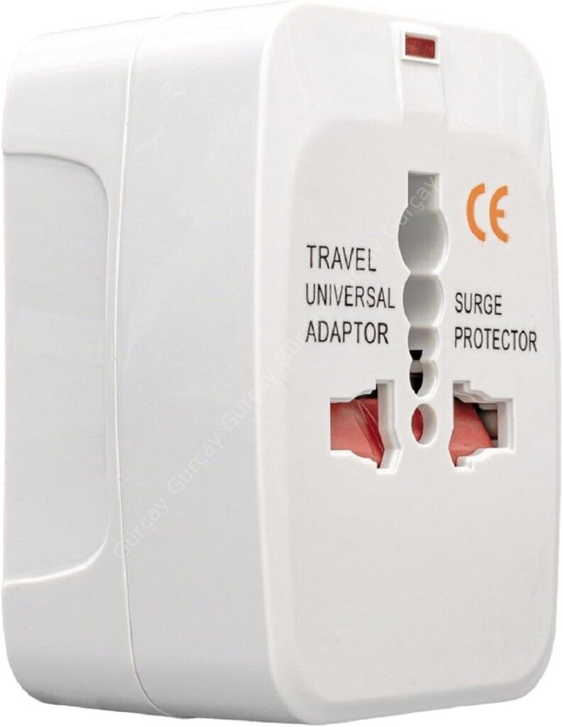Universal Çoklu Priz Çevirici (125V-250V-6A-13A)