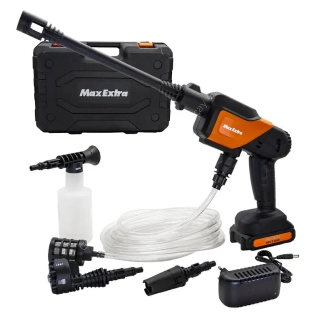 Max Extra MX5050 Akülü Oto Yıkama 30 Bar 20V
