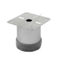 Metal Mobilya Ayağı 42mm Mat Krom 5 CM