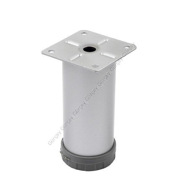 Metal Mobilya Ayağı 42mm Mat Krom 10 CM