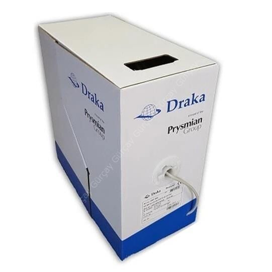 PRYSMİAN Draka H.F Cat 6 Kablo UC400 C6 U/UTP 23AWG Lshf 305m GRİ