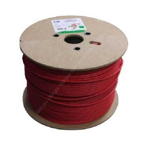 HCS Cat 6 Halogen Free U/utp Lsoh 500M Kablo 23AWG KIRMIZI