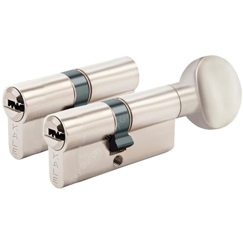 Kale Kilit 264 2'Li Set Bilyalı Mandallı Silindir Saten Ortak Anahtar