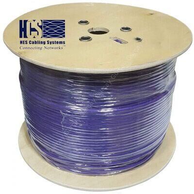HCS Cat 6 Halogen Free U/utp Lsoh 500M Kablo 23AWG MAVİ