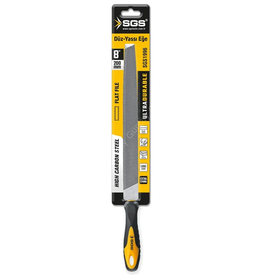 Düz Yassı Eğe 200mm 8''