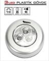 Lightorch LT03082 Dolap İçi Aydınlatma 3 LED'li
