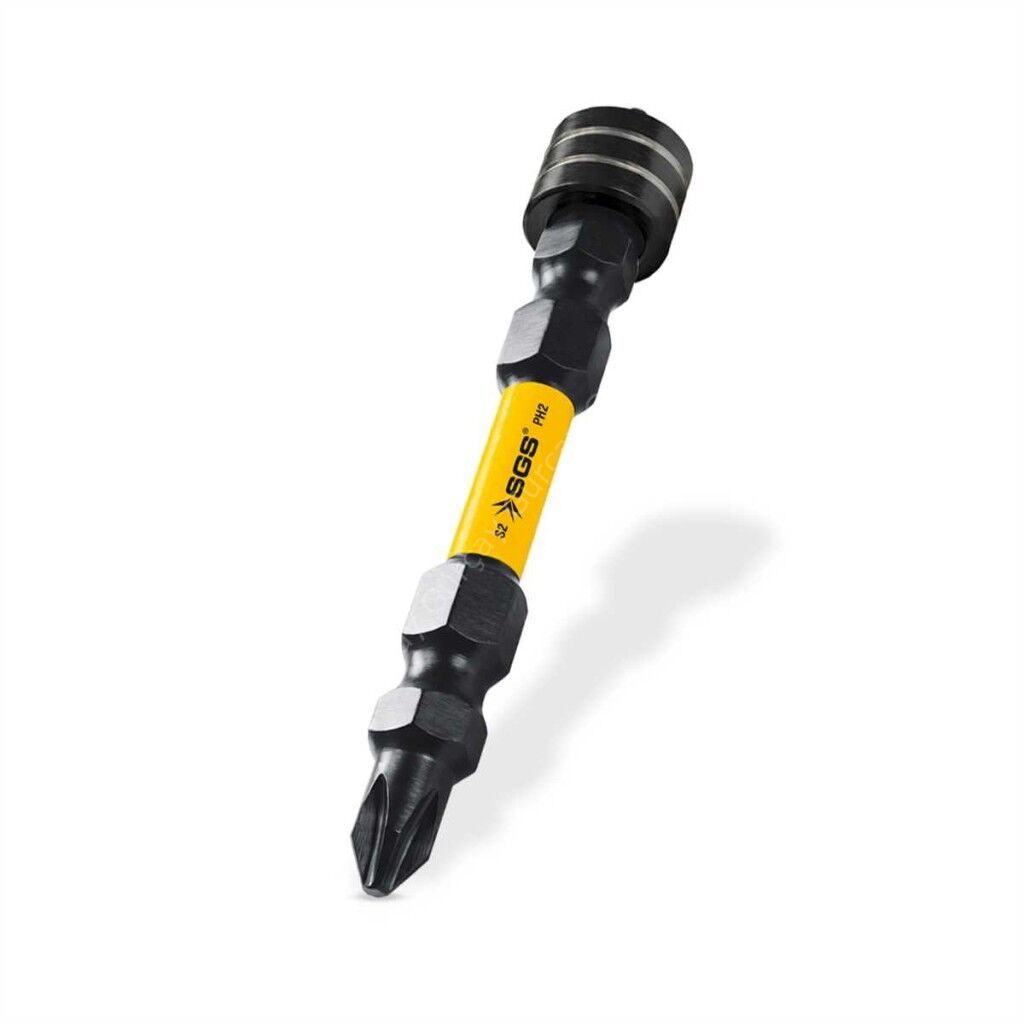 Manyetik Çift Yönlü Bits Uç PH2 65mm