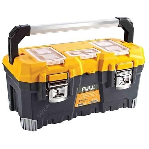 Full Metal Kilitli Takım Çantası Aluminyum Saplı 22''