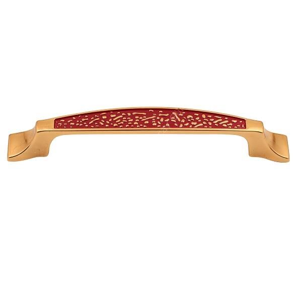 Kaktüs Kulp Altın-Kırmızı 96mm
