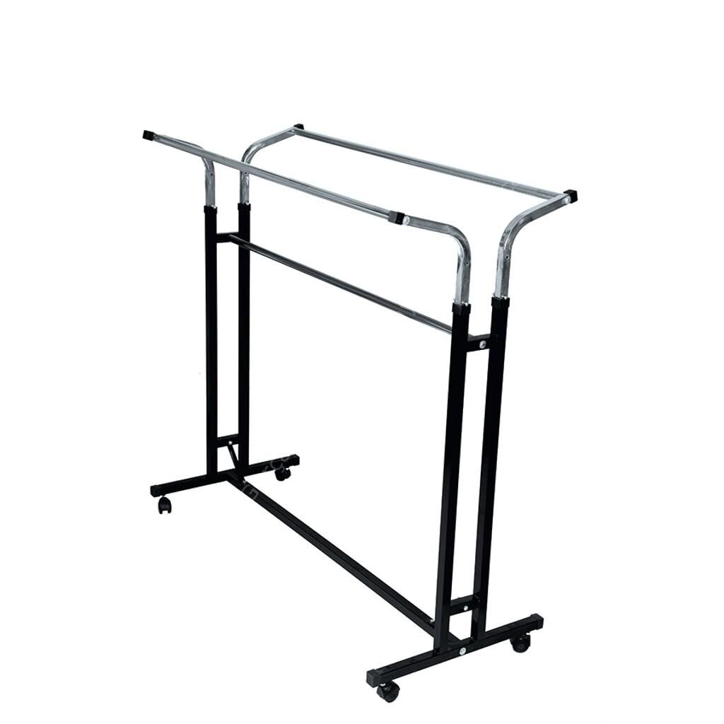 Gürçay Ayarlı Tekerlekli Elbise Askısı Üçlü