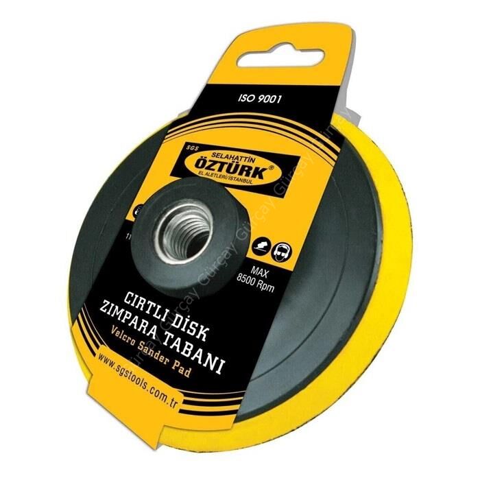 SGS 285 Deliksiz Cırtlı Zımpara Pedi 115mm