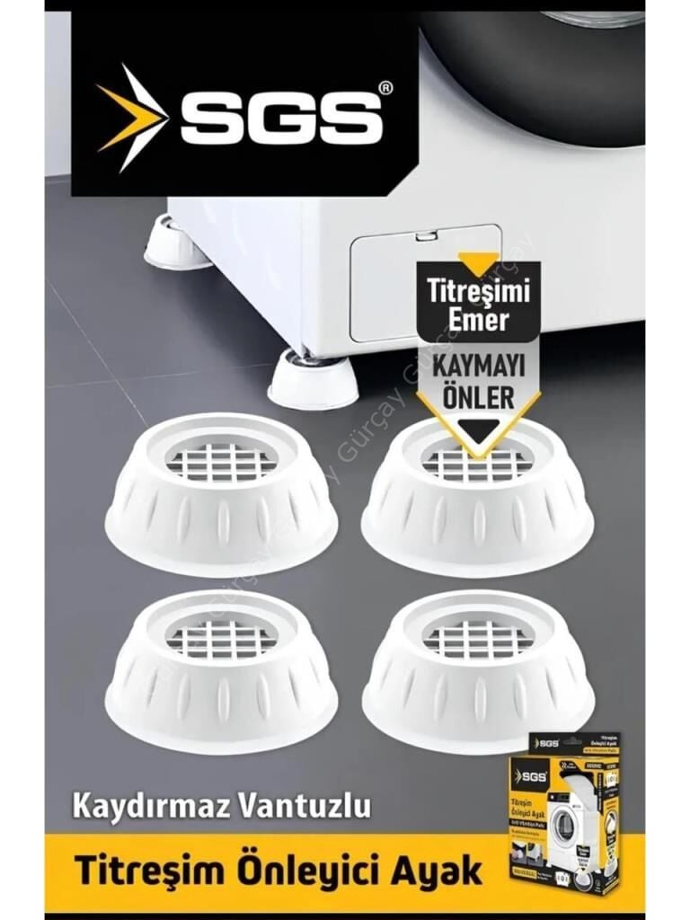 SGS Titreşim Önleyici Ayak 4 Adet