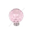 Küre Kristal Kulp 30mm Pembe - 2 Adet