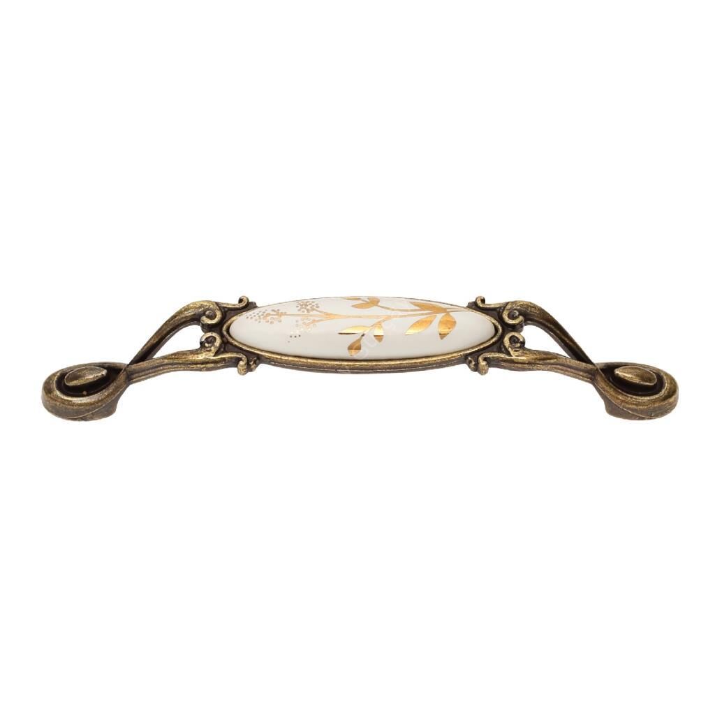 Narin Porselen Kulp Antik Sarı 96-128mm 96mm