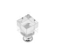 Kristal Kulp Küp 30x30mm Şeffaf - 2 Adet