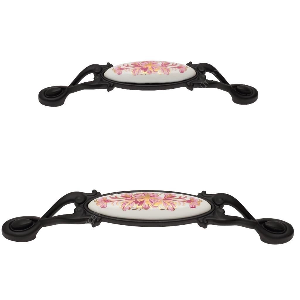 Narin Porselen Kulp Siyah 96-128mm