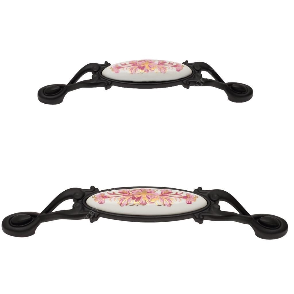 Narin Porselen Kulp Siyah 96-128mm