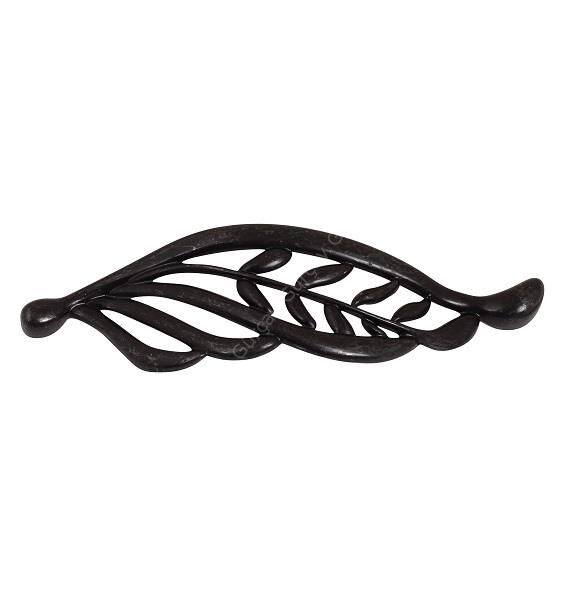 Yaprak Kulp 128mm Siyah