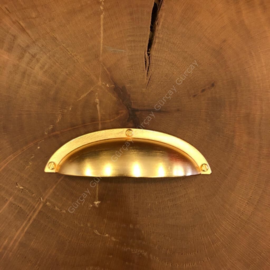 Sandal Kulp 64mm Mat Altın