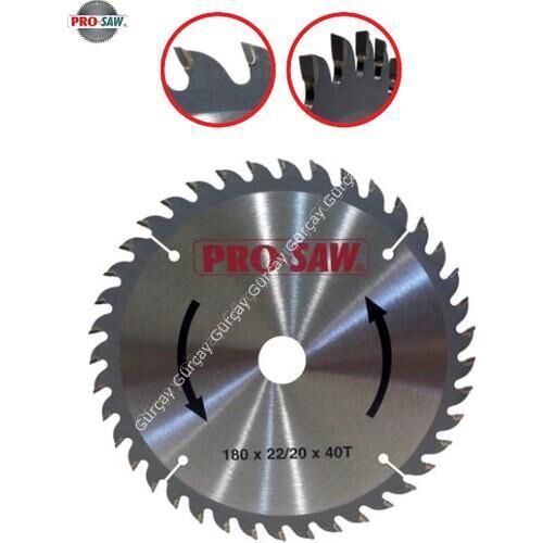 ProSaw 51218 Daire Sunta Testeresi 185x30/20mm 40 Diş