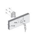 Çekmece Kapak Kilidi Kare 22mm