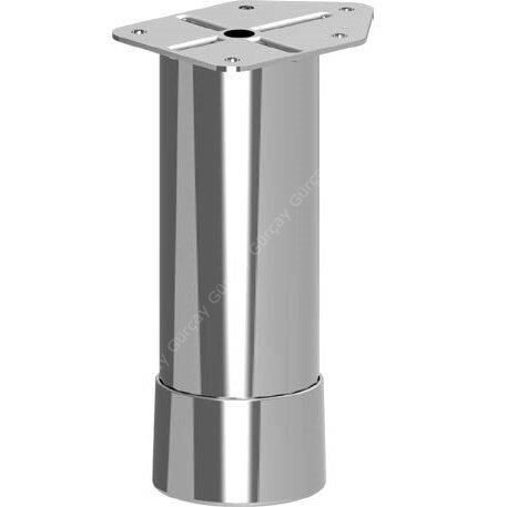 Topak Mobilya Ayağı Parlak Krom 15 CM