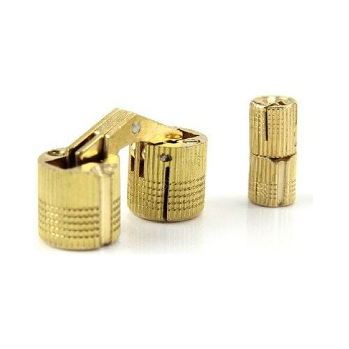 Silindir Masa Menteşesi Pirinç 10mm (2 Adet)