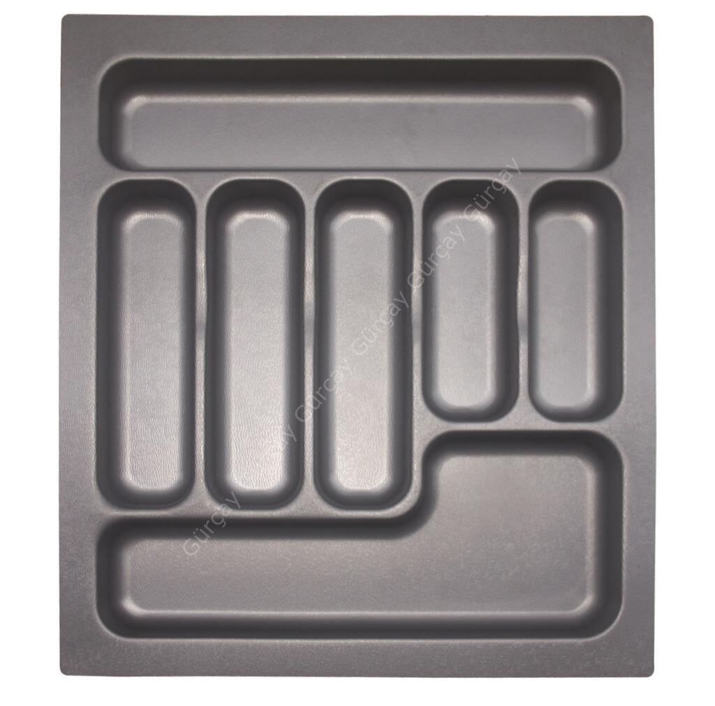 Gürçay Plastik Çekmece İçi Kaşıklık Gri 42*49 cm