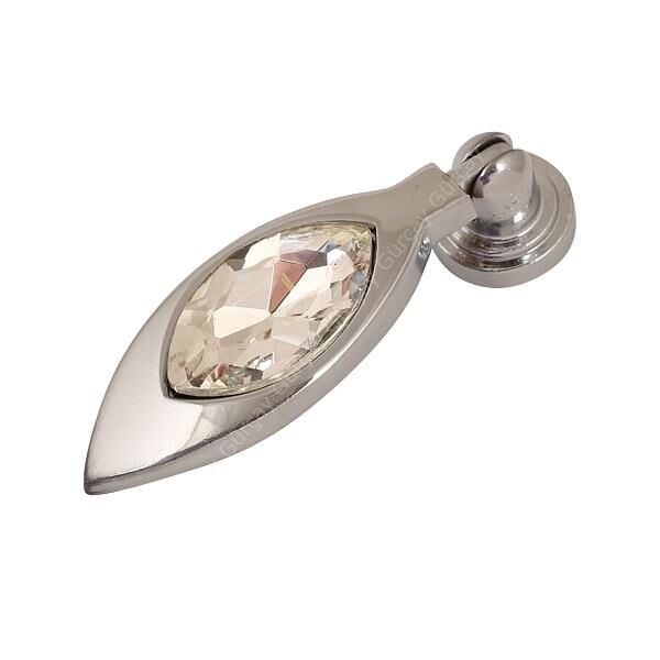 Kalp Taşlı Kulp Krom