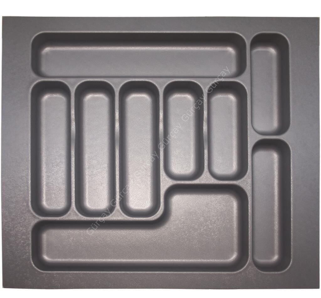 Gürçay Plastik Çekmece İçi Kaşıklık Gri 55*49 cm