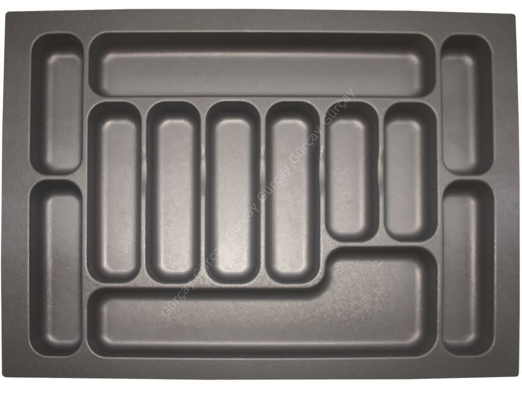 Gürçay Plastik Çekmece İçi Kaşıklık Gri 67*49 cm