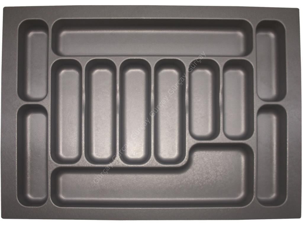 Gürçay Plastik Çekmece İçi Kaşıklık Gri 67*49 cm