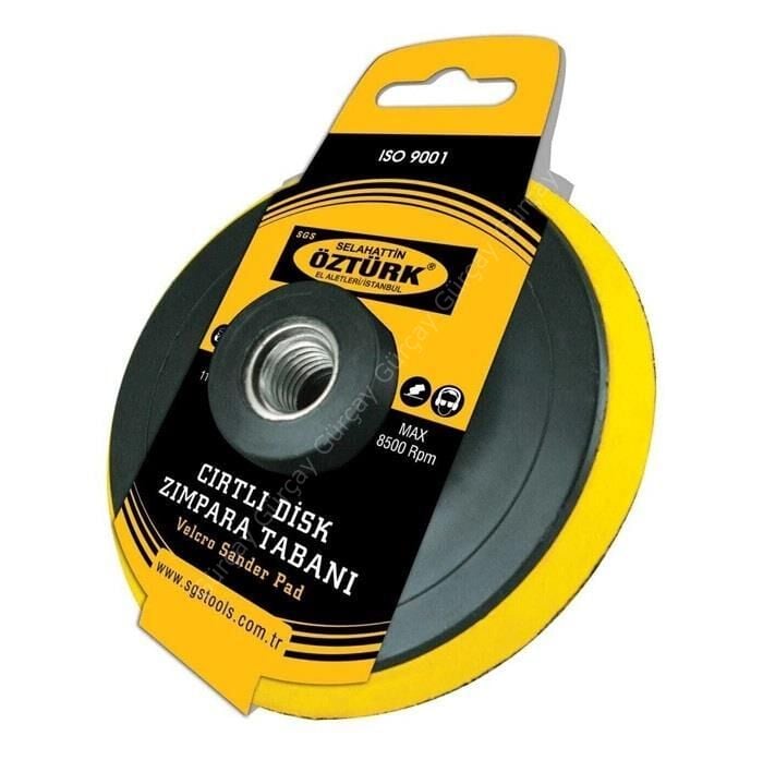 SGS 290 Deliksiz Cırtlı Zımpara Pedi 150mm