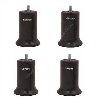 Yatak Baza Ayağı Plastik 12cm M10 Diş (4 Adet)