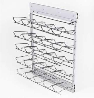 Çağdaş Tezgah Altı Raylı Şişelik Kavanoz Rafı