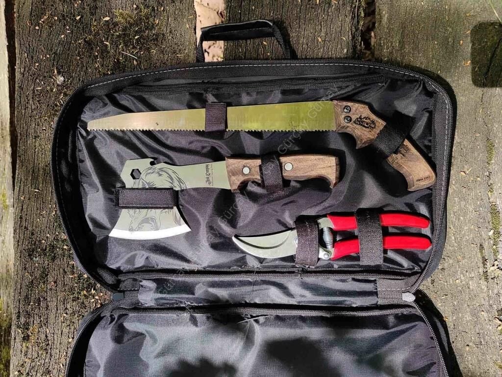 Işık Camping Budama Kamp Seti Çantalı