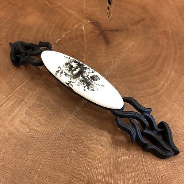 Gürçay Zuhal Porselen Kulp 160mm Siyah