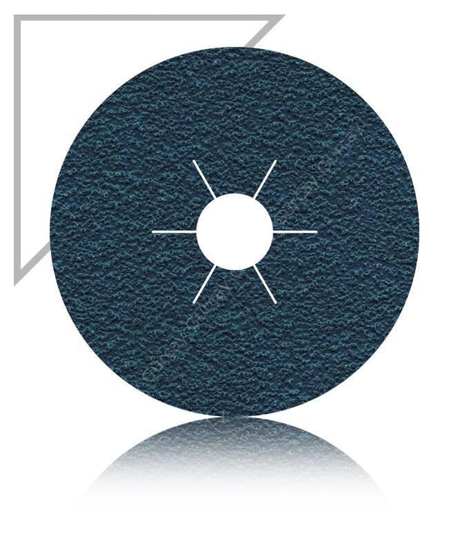 Karbosan Zirkonyum Fiber Disk Zımpara 115mm - 40 Kum