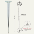 Masa Ayağı 11.860 - 42-16mm Konik (4 Adet)