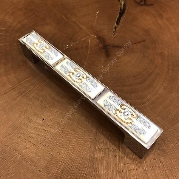 Anemon Porselen Kulp 160mm Krom