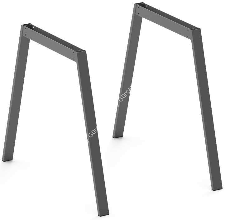 50*20mm Modüler Masa Ayak Seti 70cm