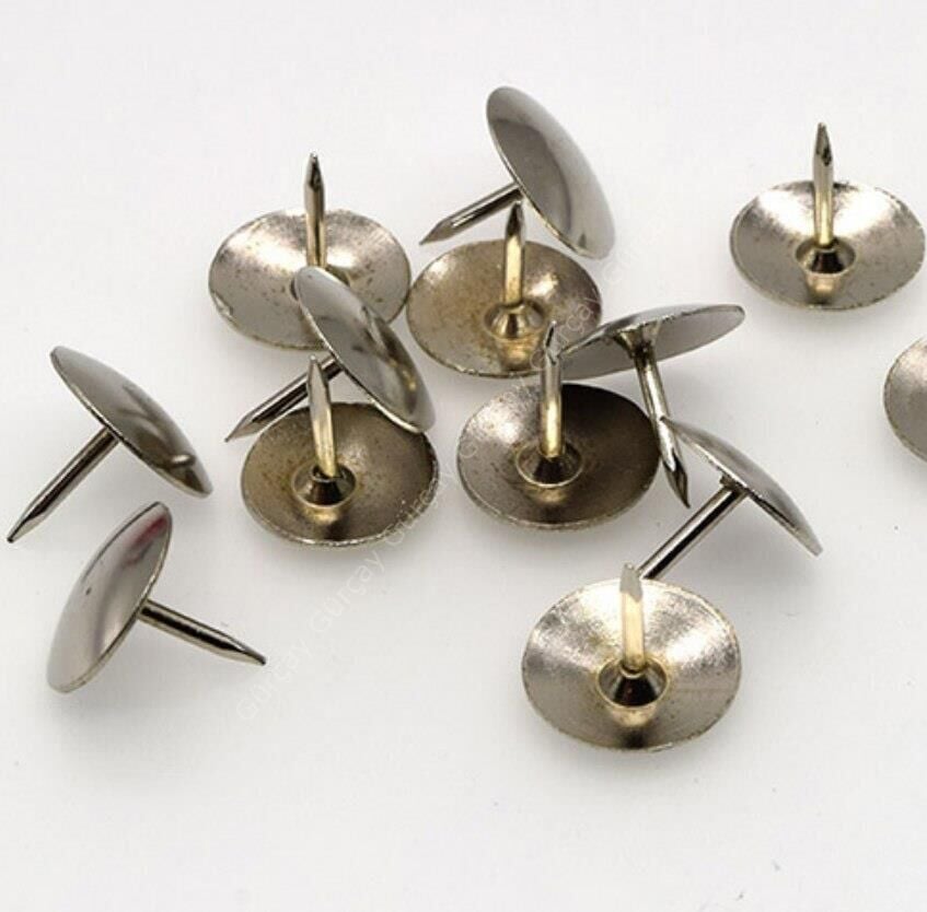 Çift Perçinli Raptiye Nikel 30 Adet