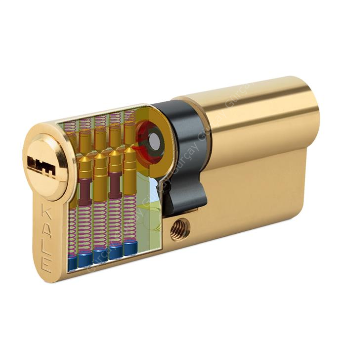 Kale Kilit 164BNE Bilyalı Silindir 68mm Nikel