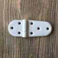 Plastik Oval Menteşe 9cm - 2 Adet Şeffaf