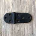 Plastik Oval Menteşe 9cm - 2 Adet Şeffaf