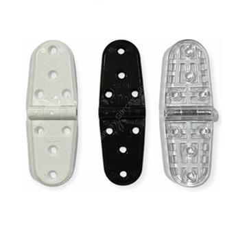 Plastik Oval Menteşe 11cm - 2 Adet