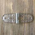 Plastik Oval Menteşe 11cm - 2 Adet Siyah
