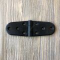 Plastik Oval Menteşe 11cm - 2 Adet Siyah