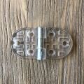 Plastik Oval Menteşe 7cm - 2 Adet Siyah