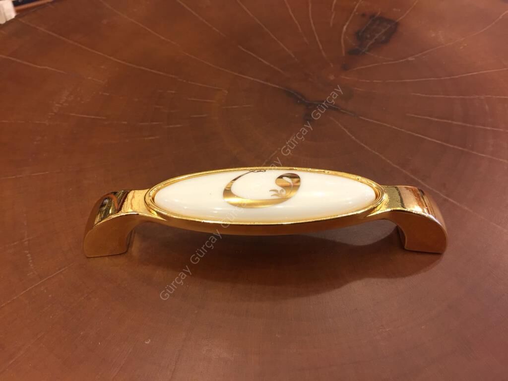 VAV Porselen Altın Kulp 128mm - 2 Adet